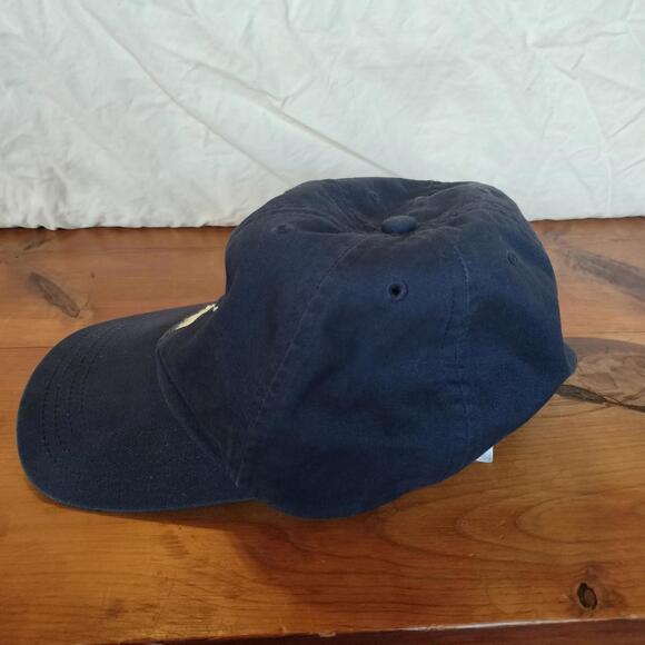 Vintage Polo Ralph Lauren Baseball Cap Strapback Hat Men OSFA Blue RL RLP - Picture 4 of 8